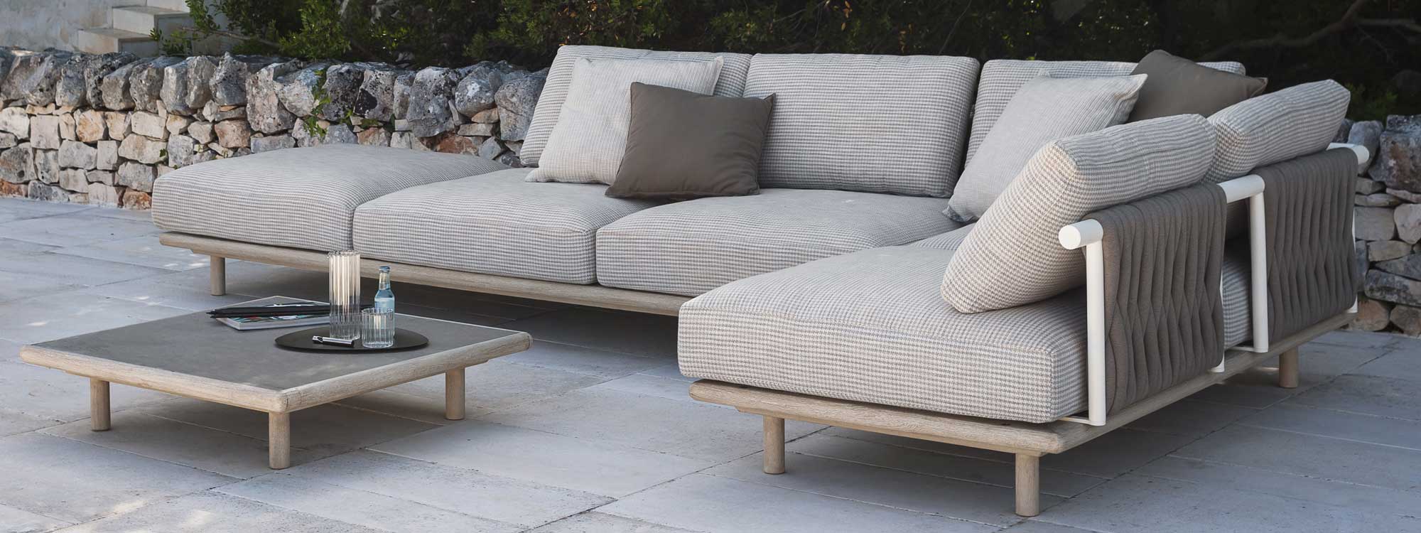 Eden Luxury Outdoor Sofa RODA Italian Garden Furniture