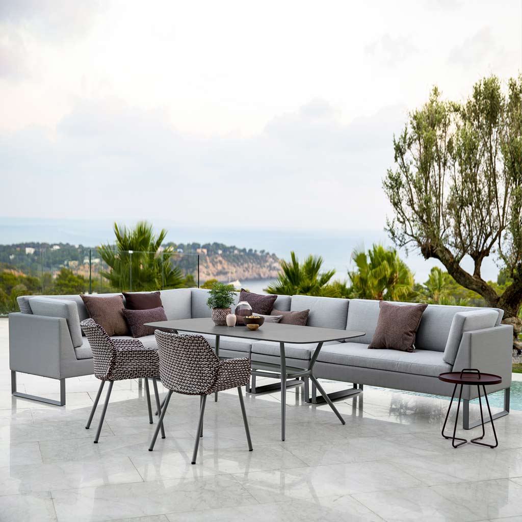 Flex Outdoor Dining Lounge furniture Caneline Luxury Furniture