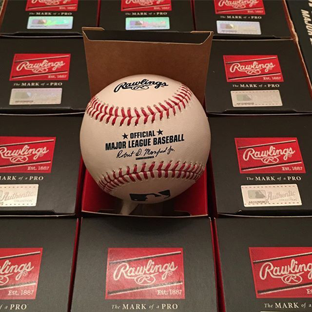 Rawlings Official Major League Baseball with new Commissioner