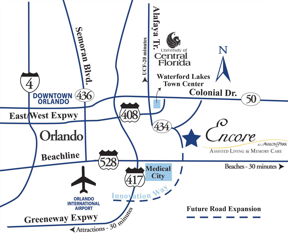 Orlando Assisted Living and Memory Care Avalon Park Encore at