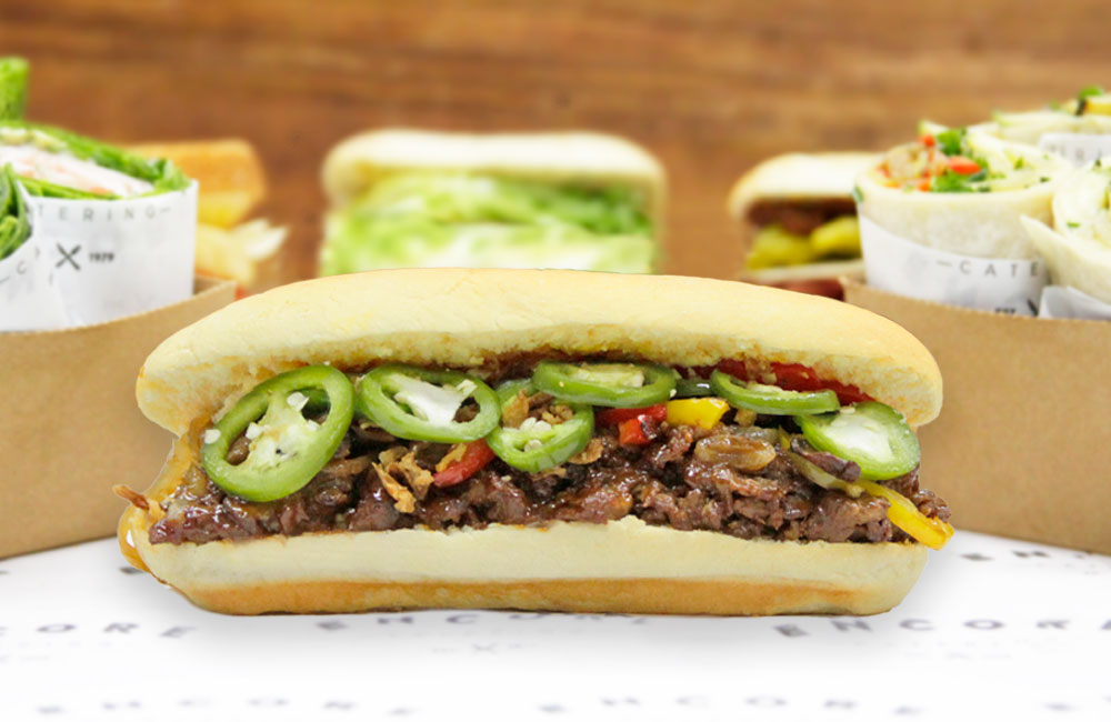 Steak House Hoagie Encore Catering