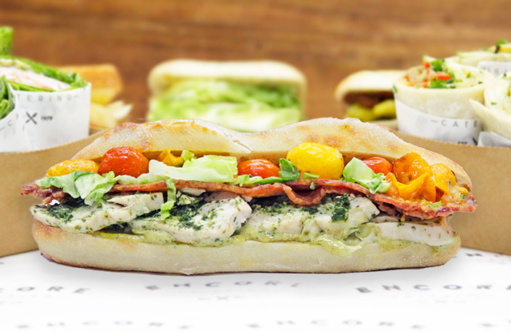 Pesto Chicken Club Encore Catering