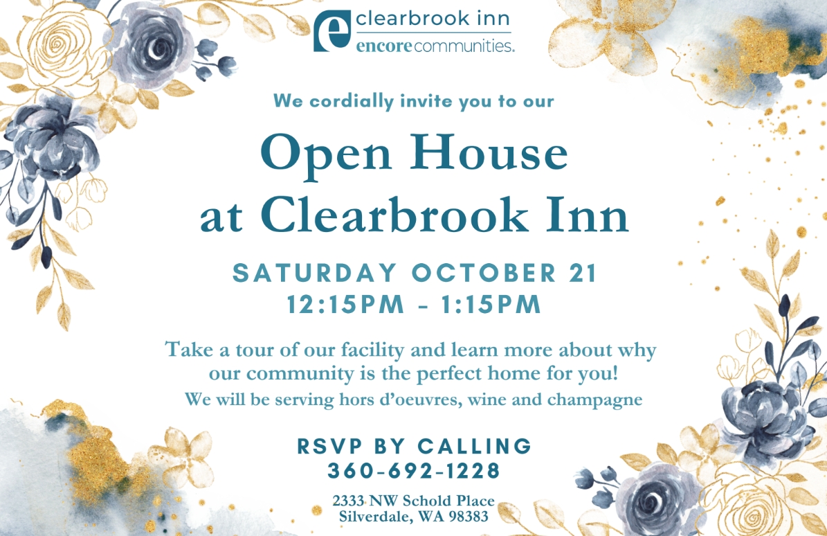Open House Clearbrook Inn Encore Communities