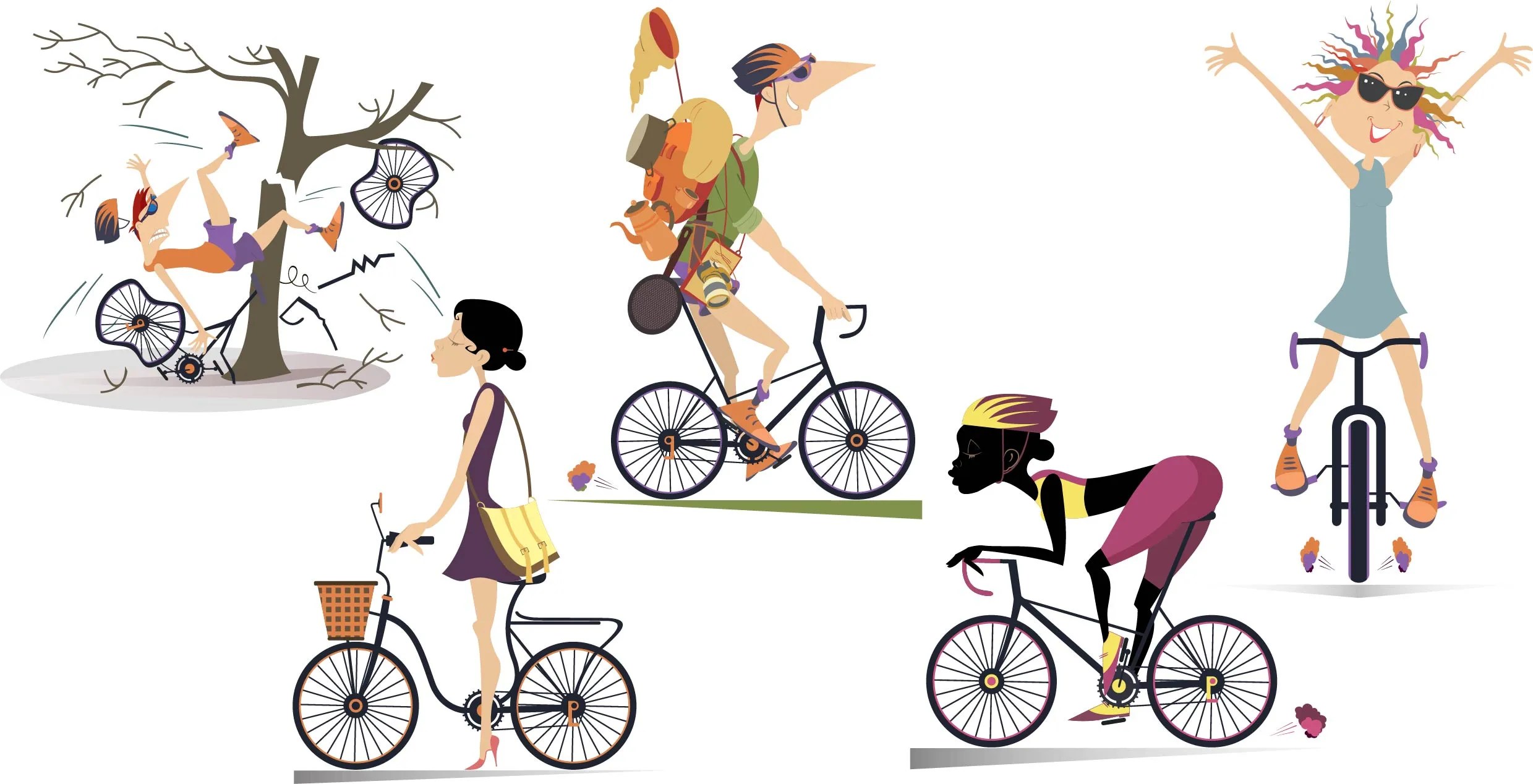 Types & Stereotypes of Bike Riders Encore Magazine