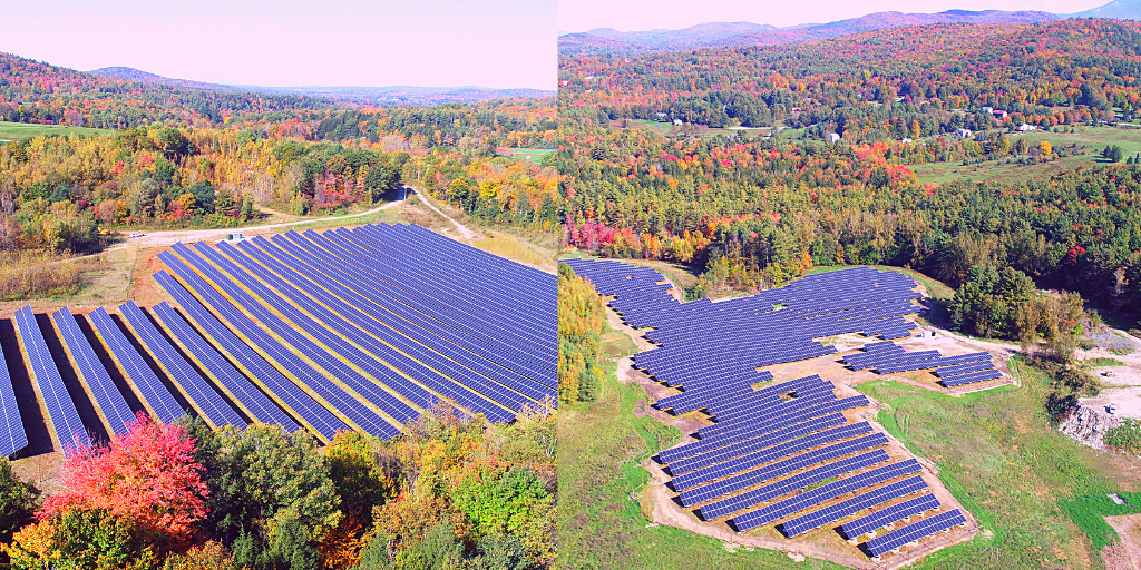 Vermont Electric Cooperative powers up two new solar arrays in Jericho in support of 100