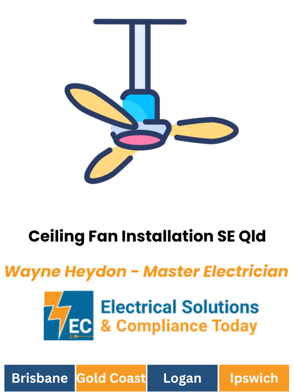 Ceiling Fan, Oven and Cooktop Installation in Brisbane ENC Solutions