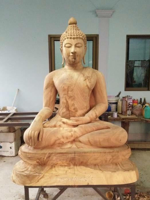 Wooden Buddha statues The Encyclopedia of Crafts in WCCAsia Pacific