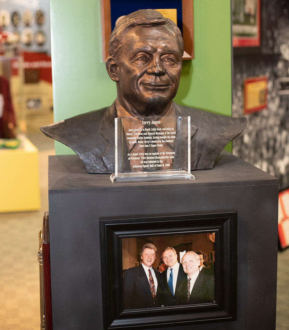 Jones, Jerry Bust Encyclopedia of Arkansas