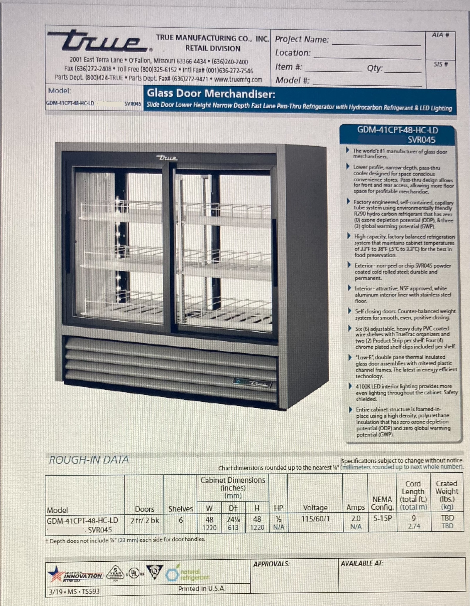 True Display Refrigeration End2End Logix