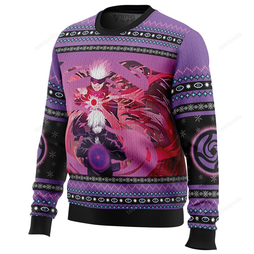 Satoru gojo jujutsu kaisen ugly Christmas sweater