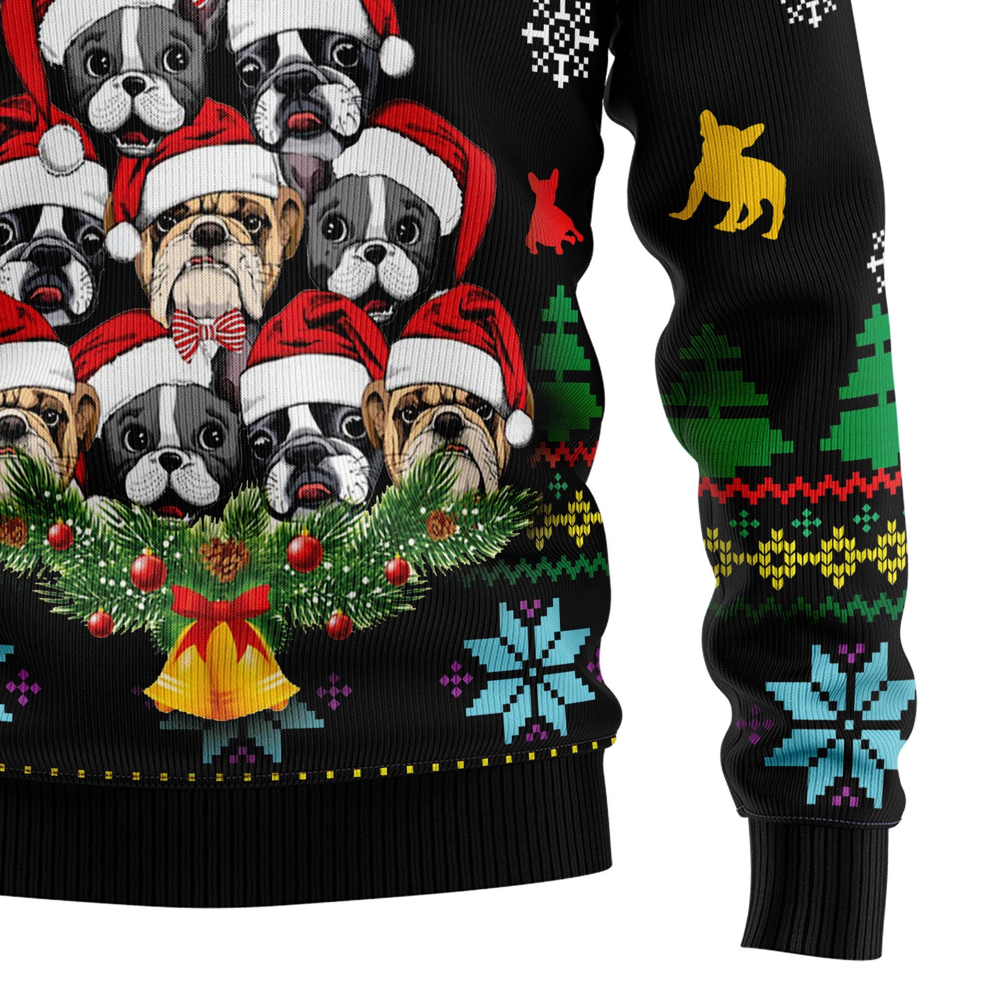 French bulldog Christmas sweater