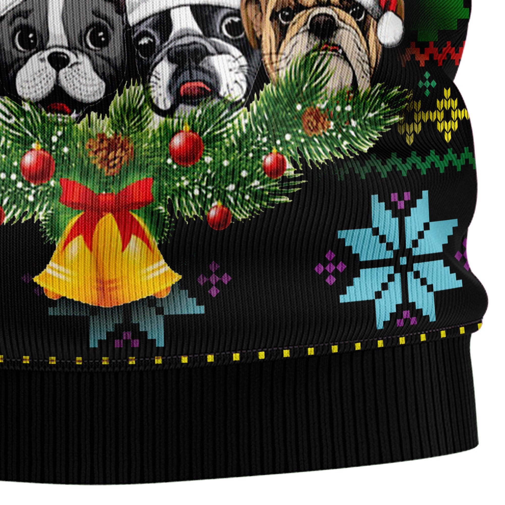 French bulldog Christmas sweater
