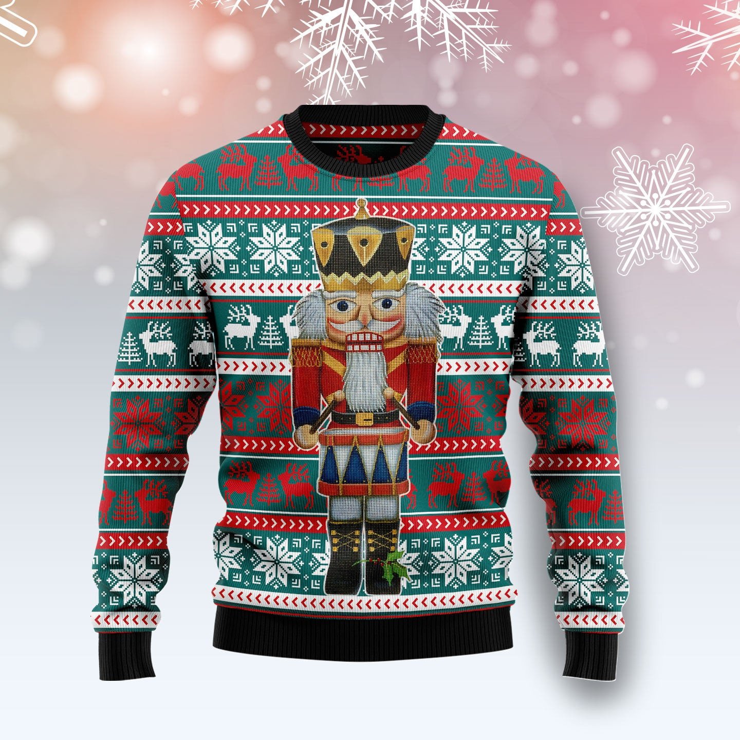 Nutcracker And Drum Christmas Sweater