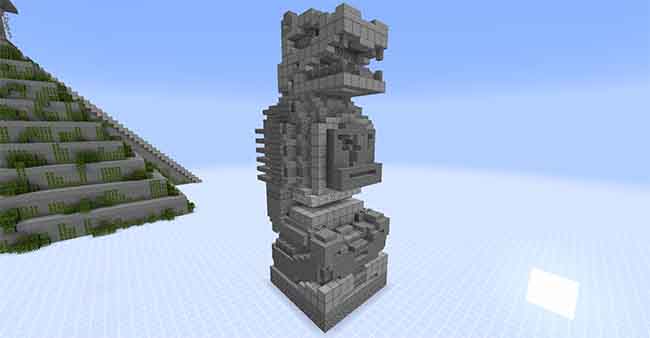 minecraft statue of liberty tutorial WTBBLUE