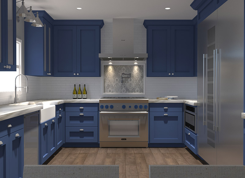 3D Kitchen Renderings San Francisco endisine3d, Inc.