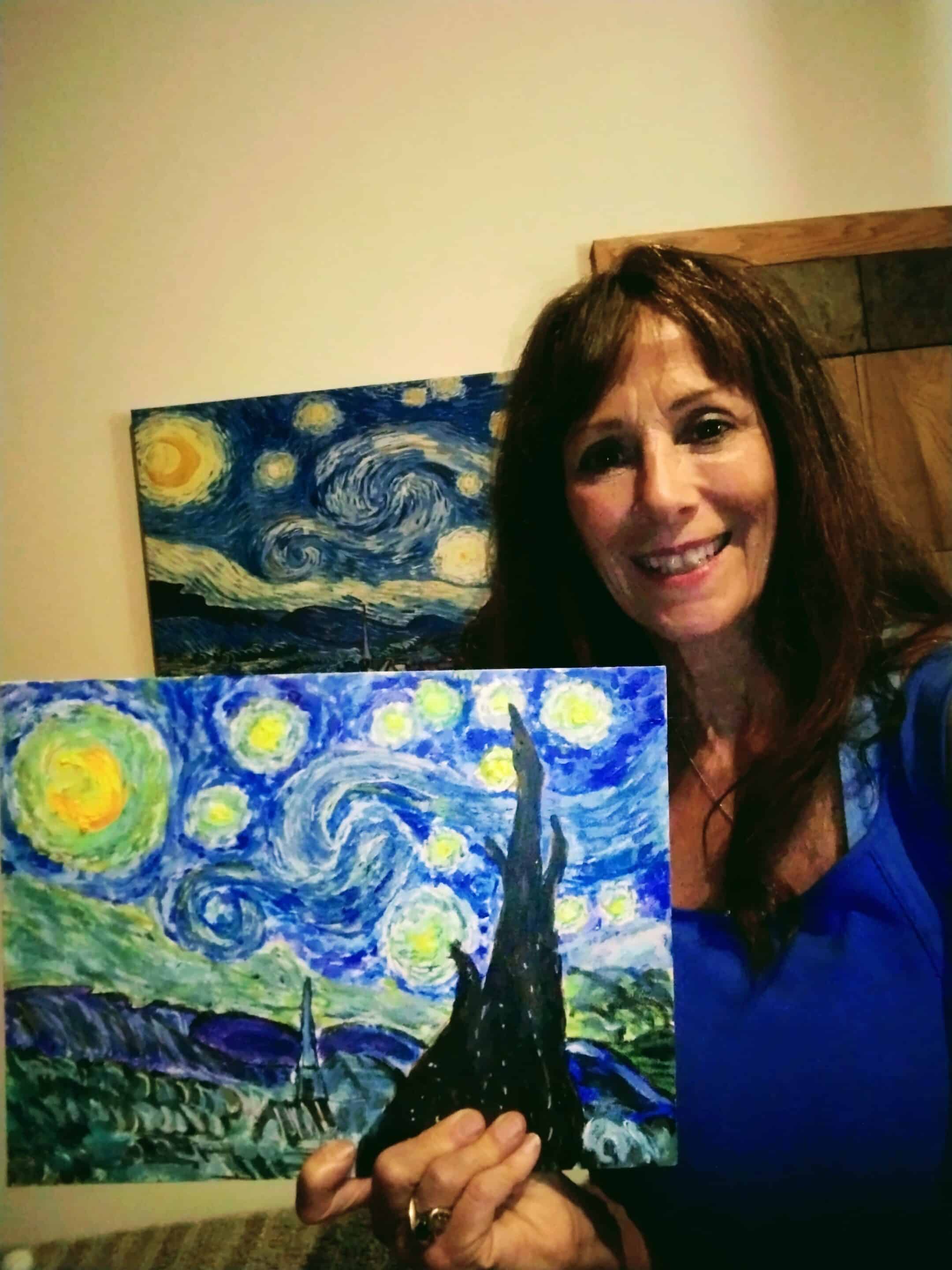 Paint & Sip Let’s Paint Like Van Gogh Endless Creations Pottery