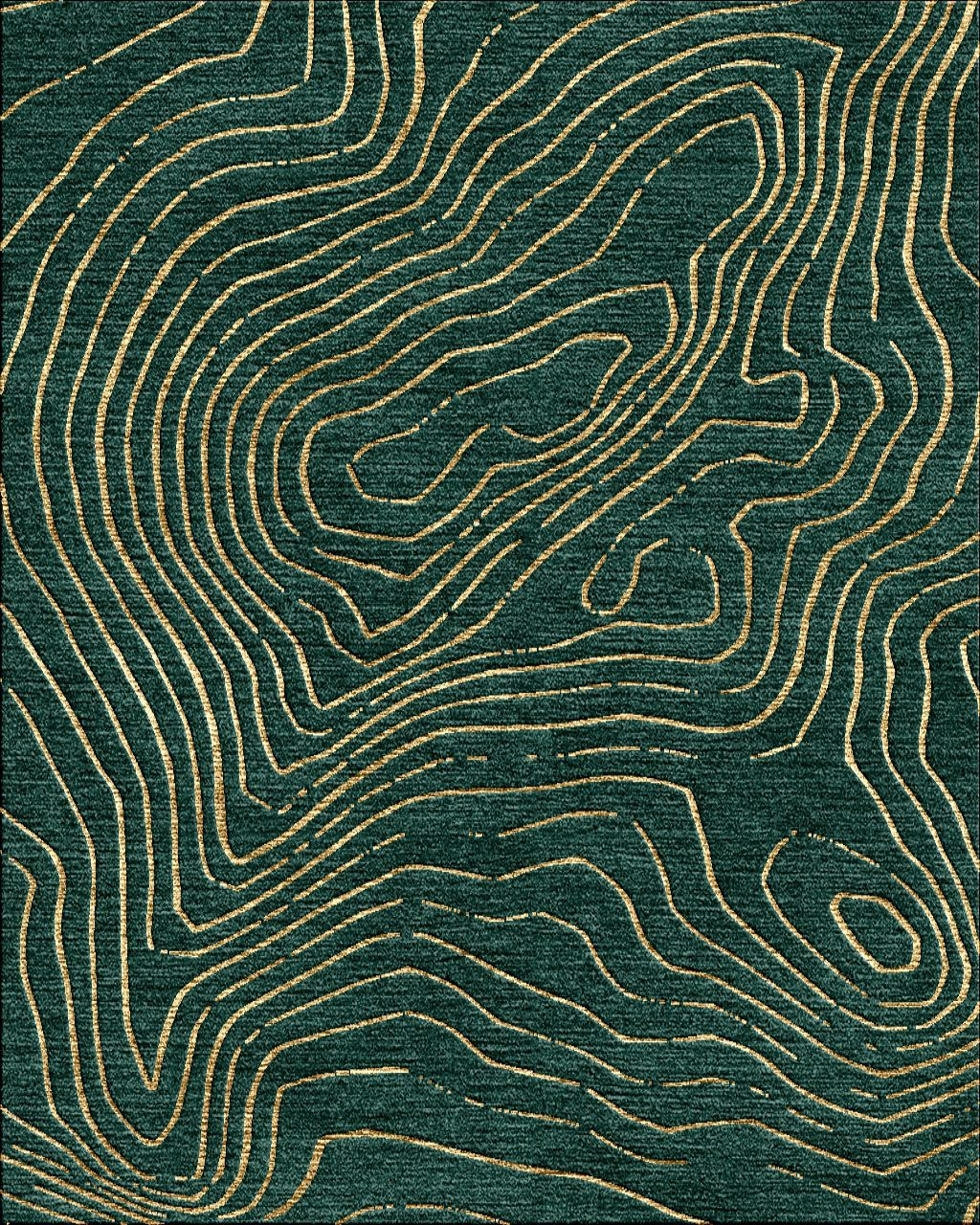 Topography Endless Knot Rugs