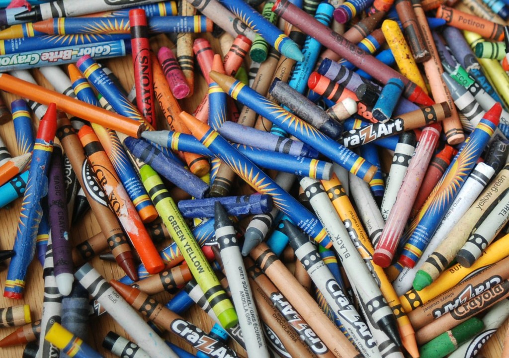 DIY MultiColored Crayon Shapes Endlessly Inspired