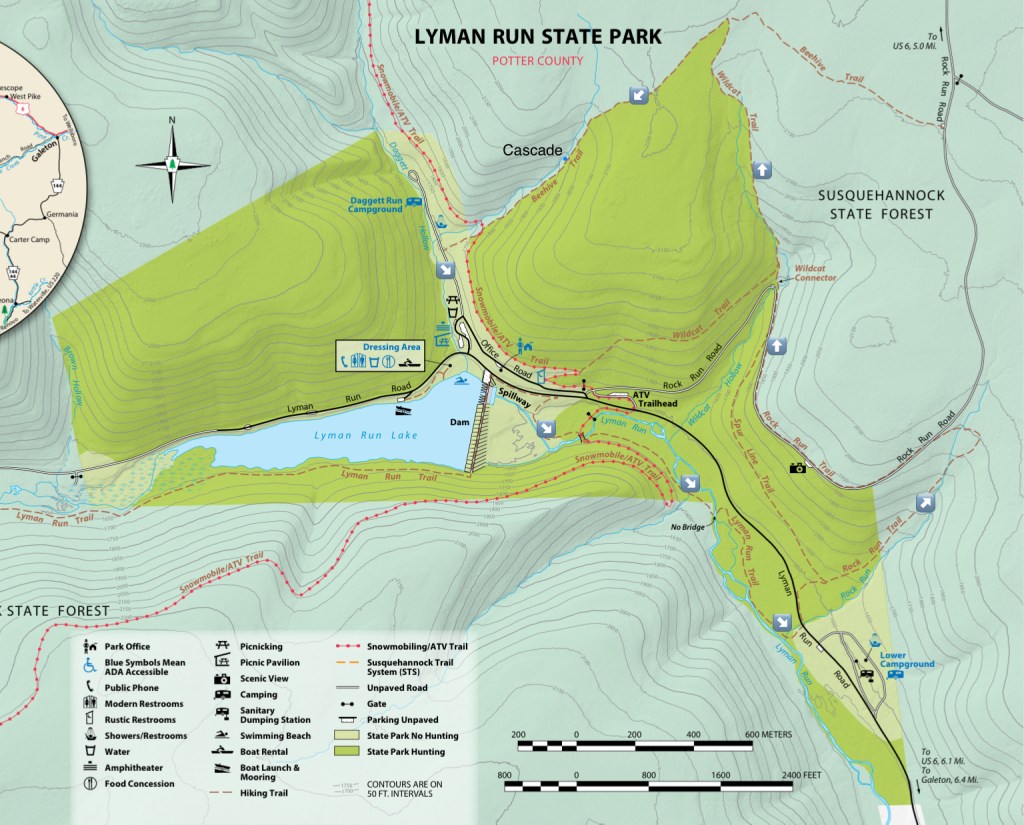 Hike at Lyman Run State Park Endless Mountains Experience