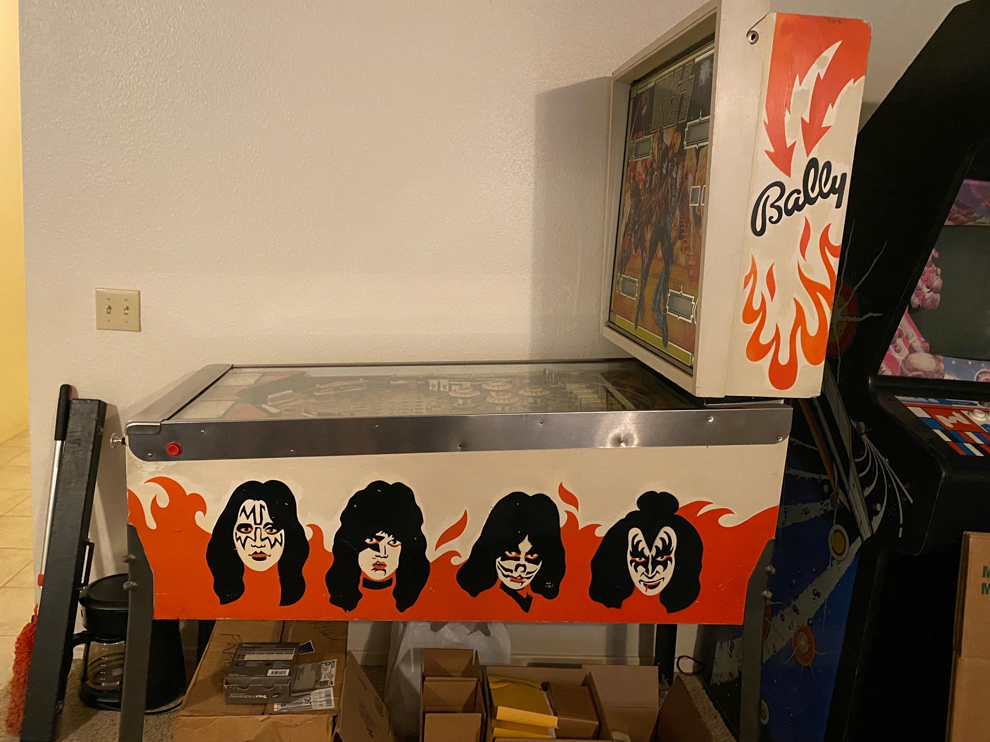 Bally 1980 Kiss Pinball For Sale Endless Pinball
