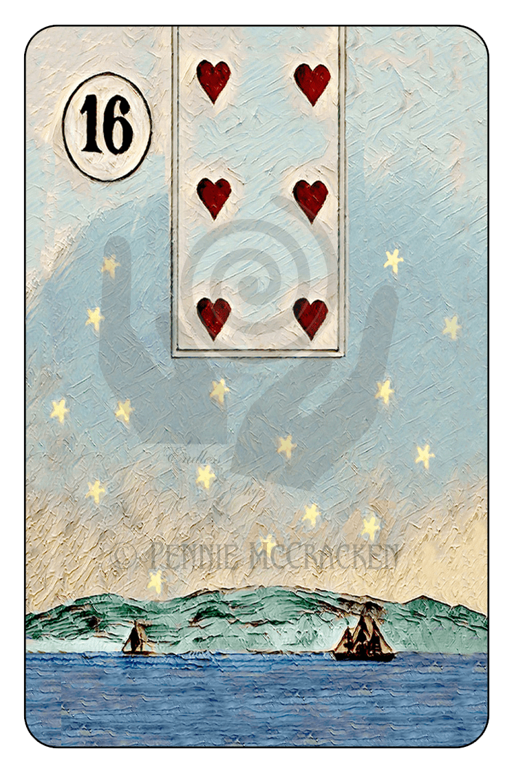 Gallery of Traditional Style Lenormand Deck (without a border
