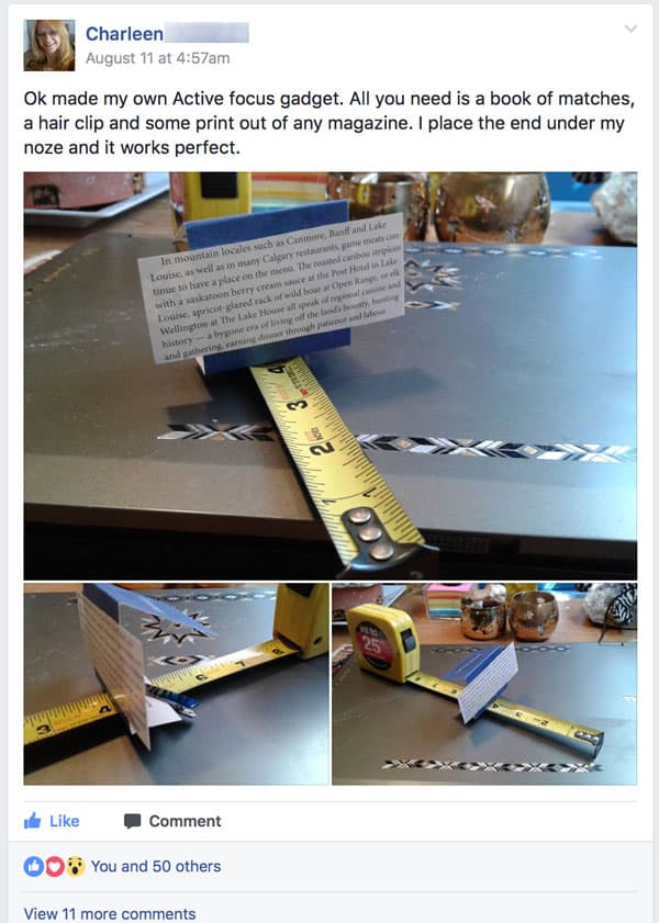 (Another) DIY Diopter Measuring Tool Endmyopia® The Reduced Lens