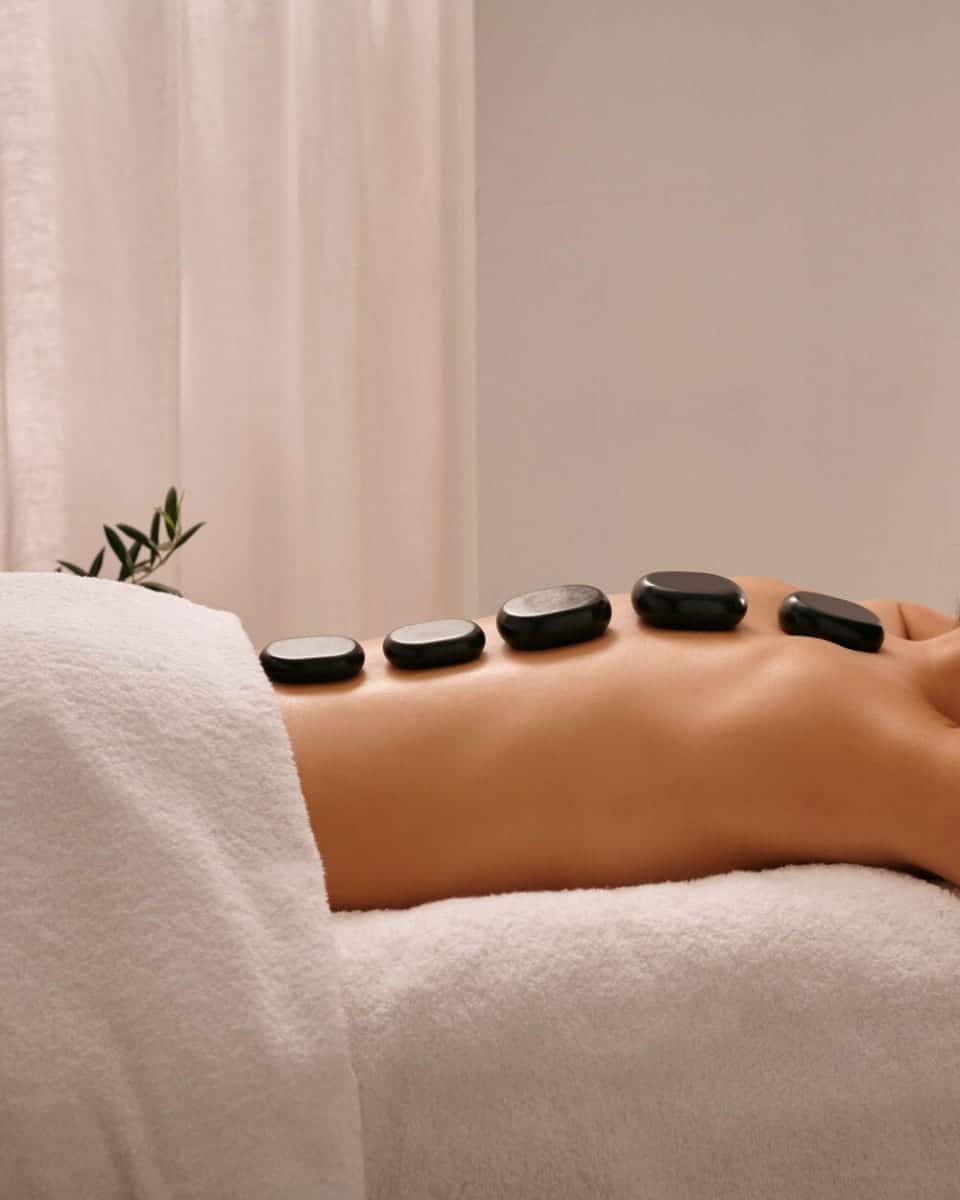 Soothing Stones hot stone massage endota spa