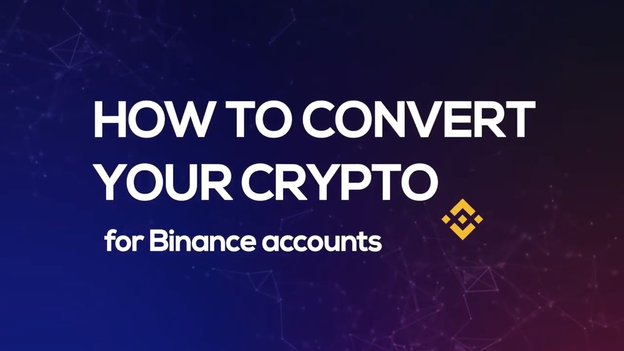 How to Convert Your Crypto for Binance Accounts EndoTech