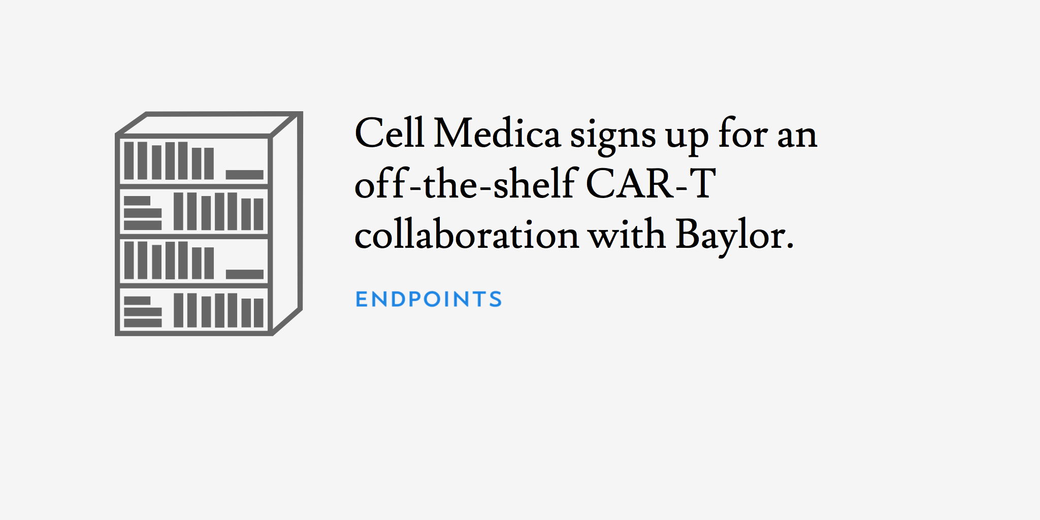 Cell Medica signs up for an offtheshelf CART collaboration with