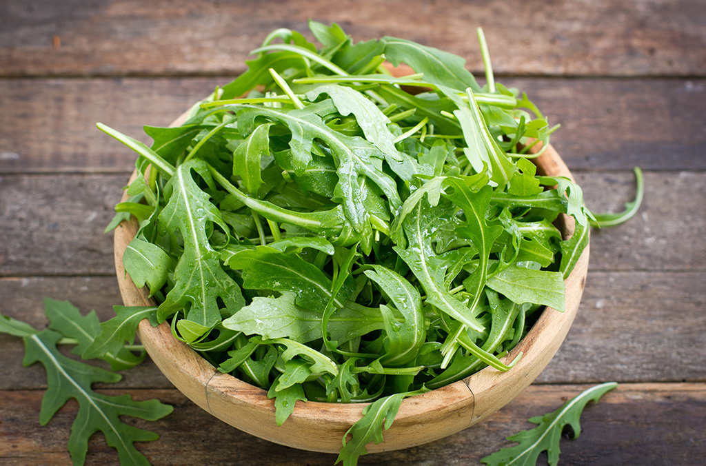 Arugula Ends + Stems with Chef Alison