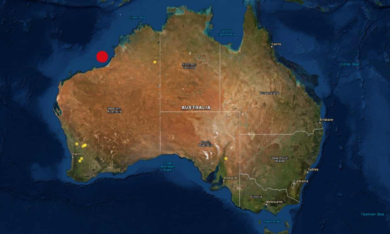Western Australia struck by 6.6 magnitude earthquake, largest ever