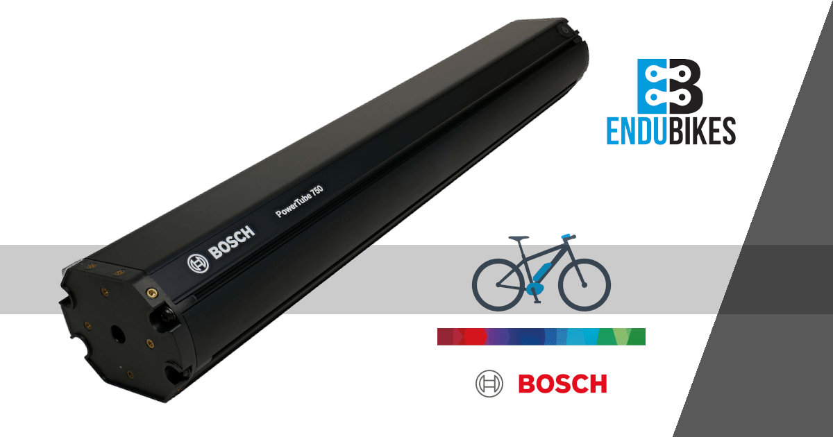 BOSCH PowerTube 750 Horizontal - Endubikes