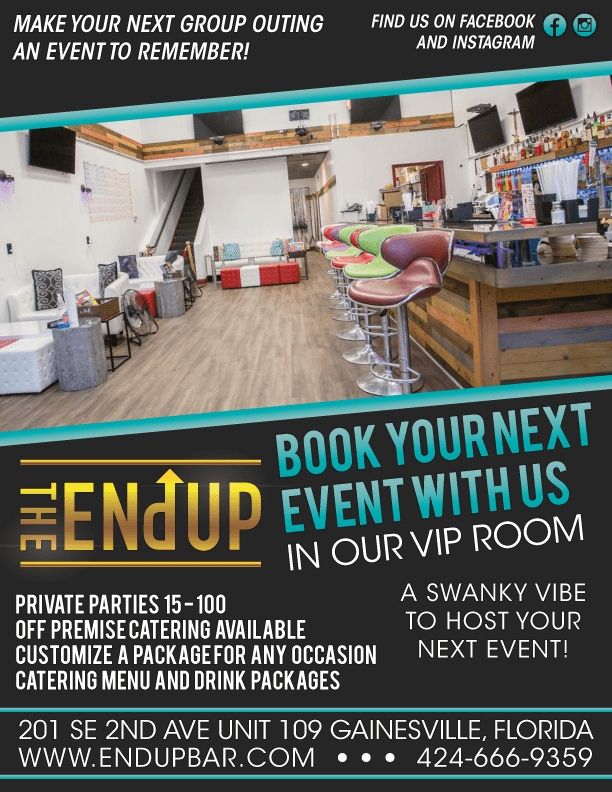 Private Event EndUpBar