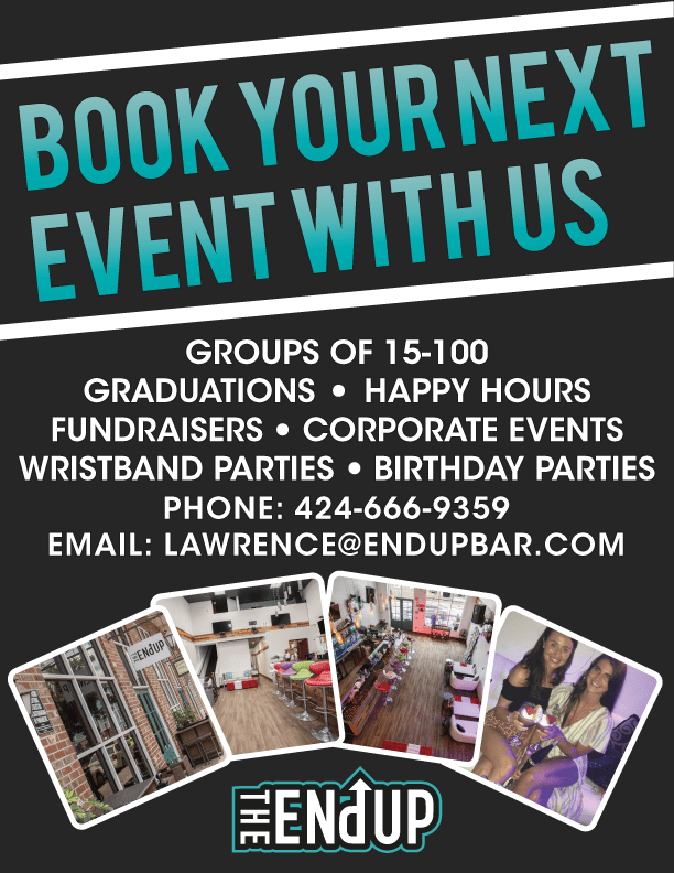 Private Event EndUpBar