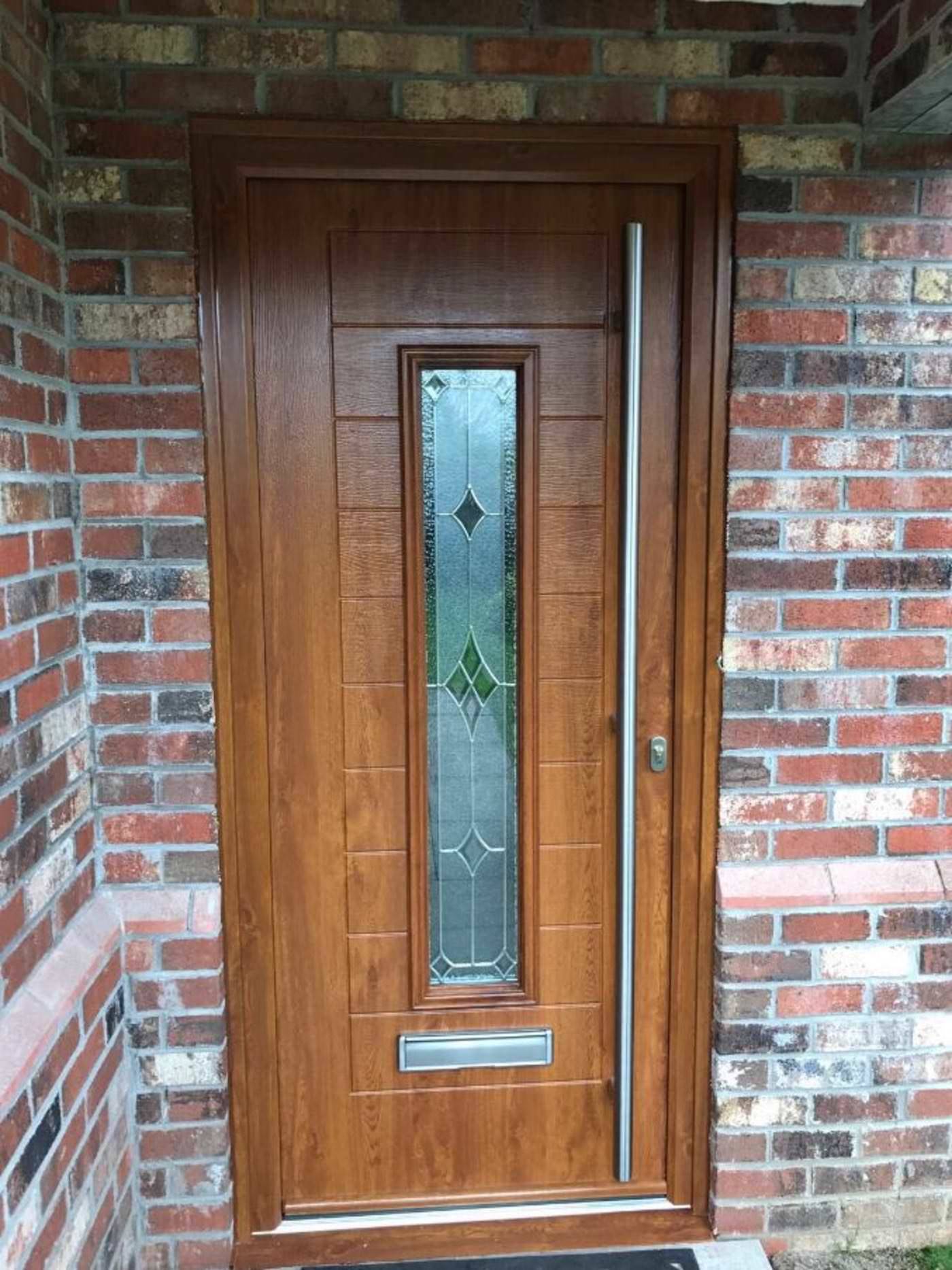 Brown Composite Doors Golden Oak Endurance®