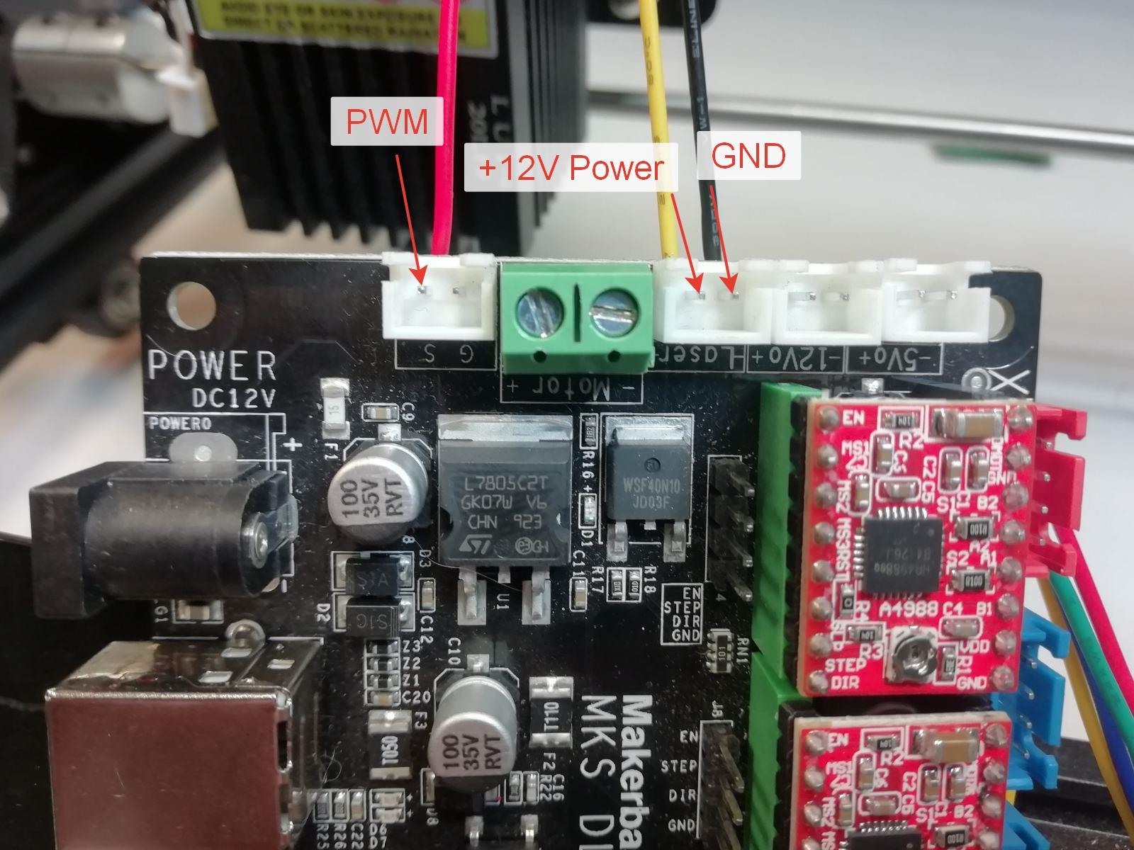 Update \ Install GRBL firmware for laser engraving with Makerbase MKS 2