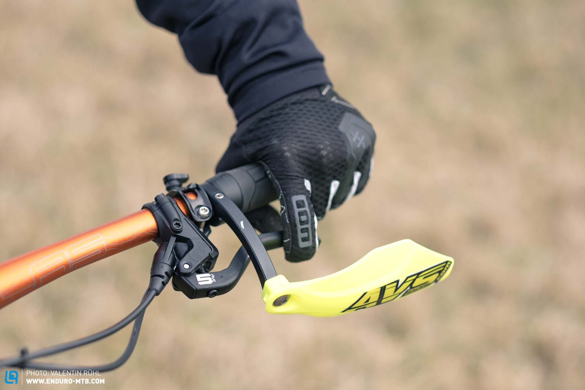 AVS Racing Hand Guards Review A Sensible Bit of Protective Kit? ENDURO Mountainbike Magazine