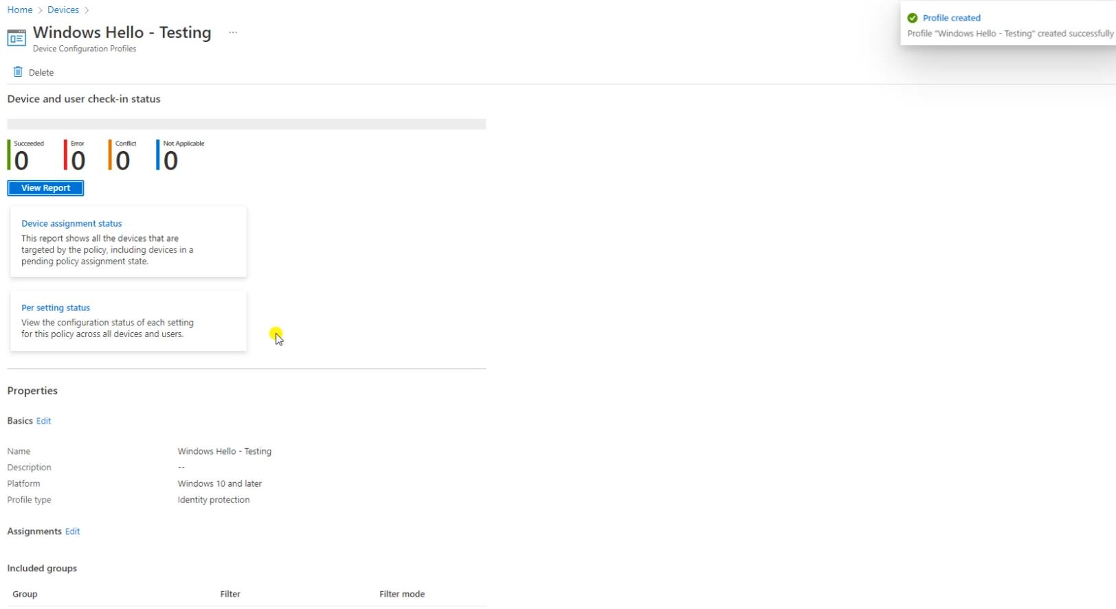 Windows Hello for Business Deployment