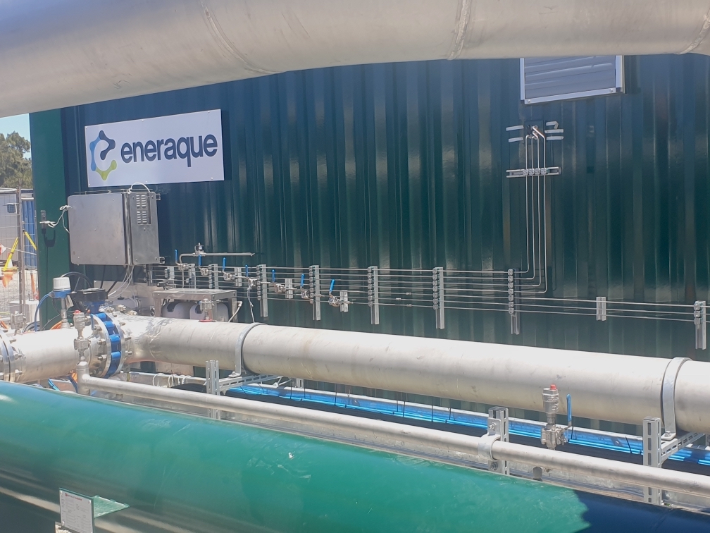 Malabar Biomethane Injection Plant Biogas Upgrading System Eneraque