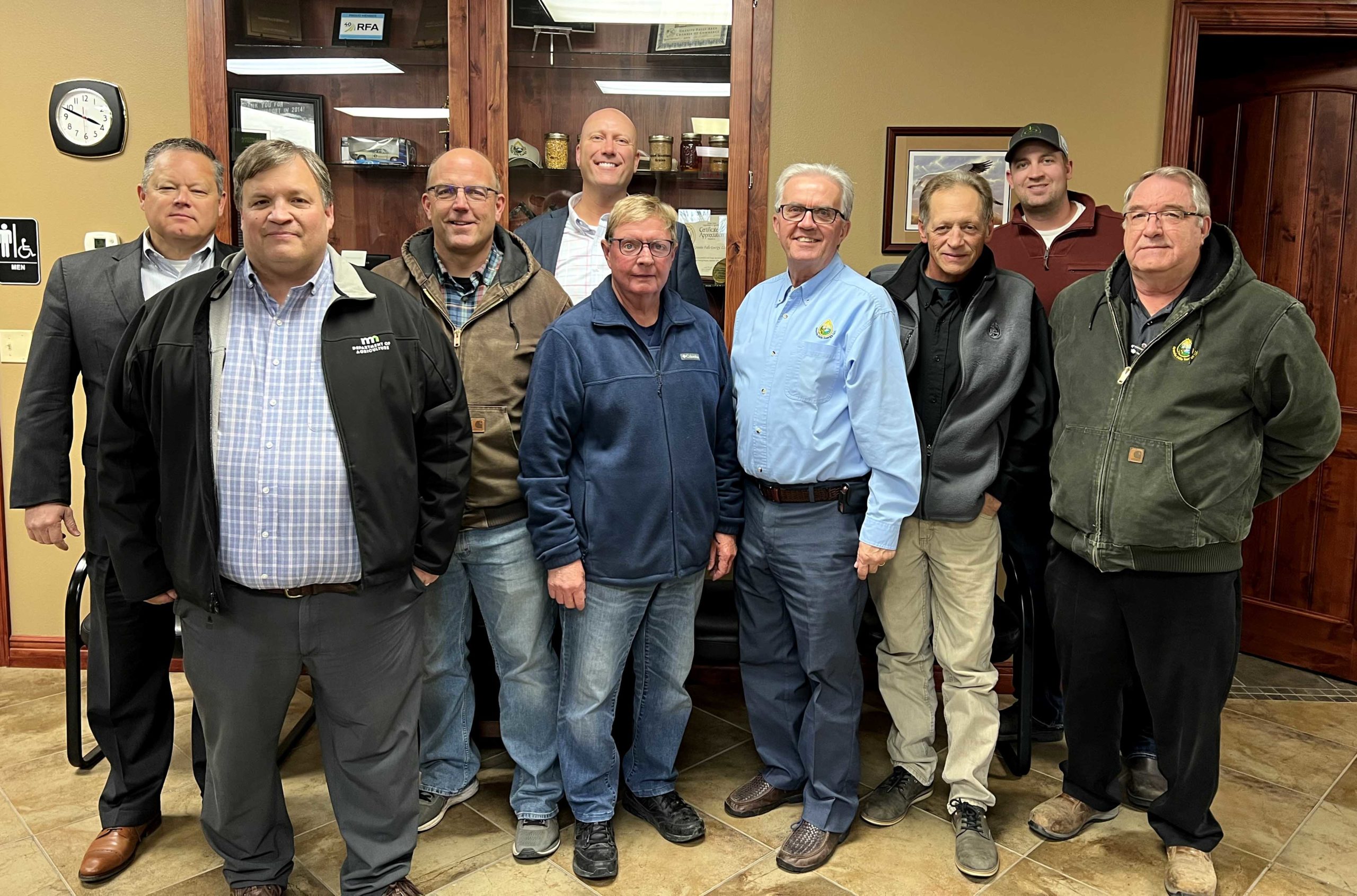 MN Ag Commissioner Visits Granite Falls Energy Energy