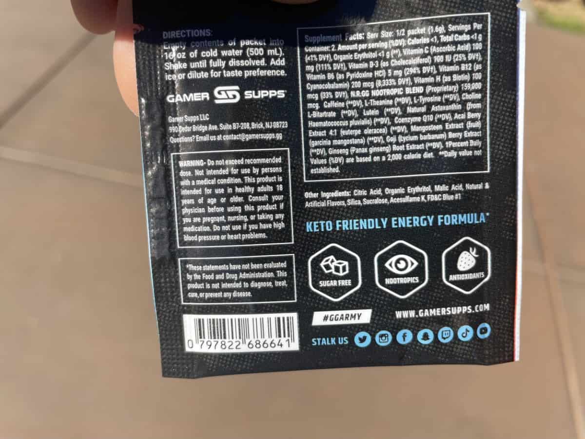 Is GG Gamer Supps Energy Drink Bad For You? (Find Out) Energy Drink Hub