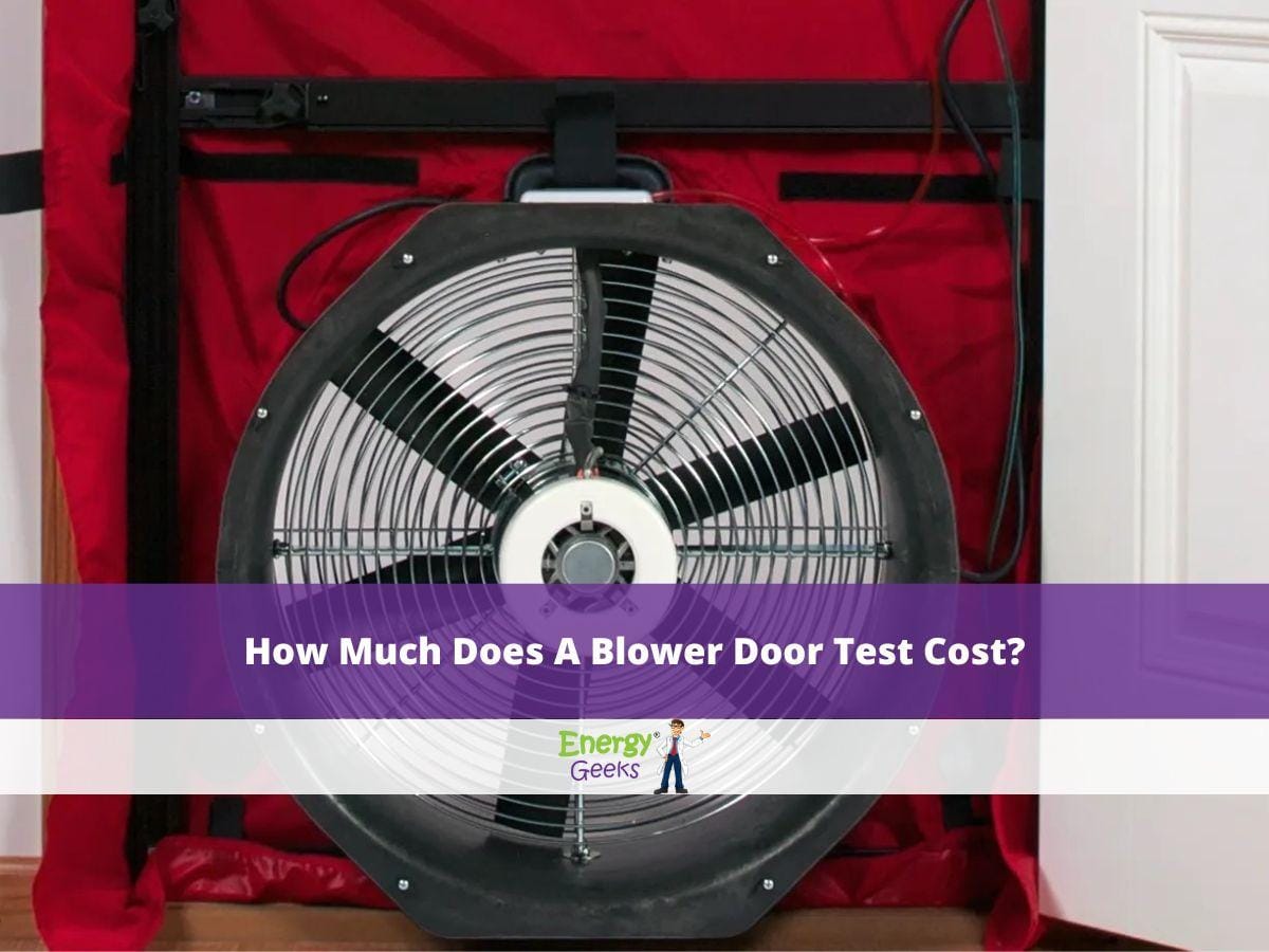 How Much Does A Blower Door Test Cost?