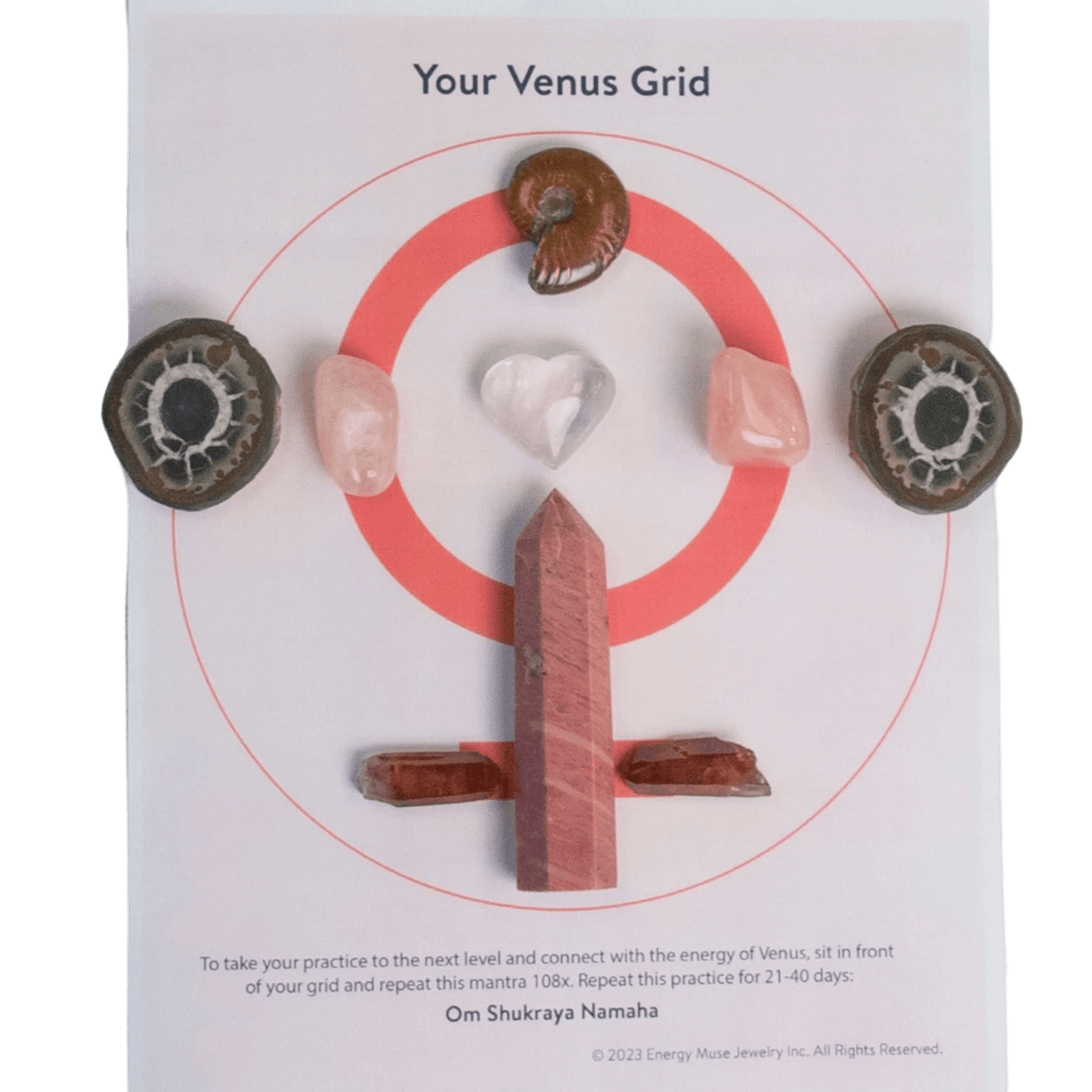 Venus Grid Bundle Shop Crystal Bundles at Energy Muse