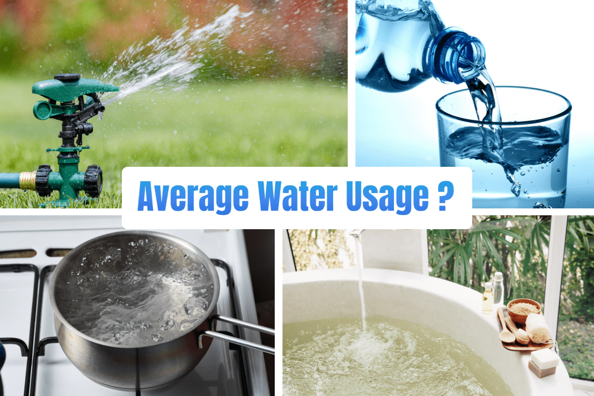 Average Water Usage and Wastage Stats Per Person Per Day Energy