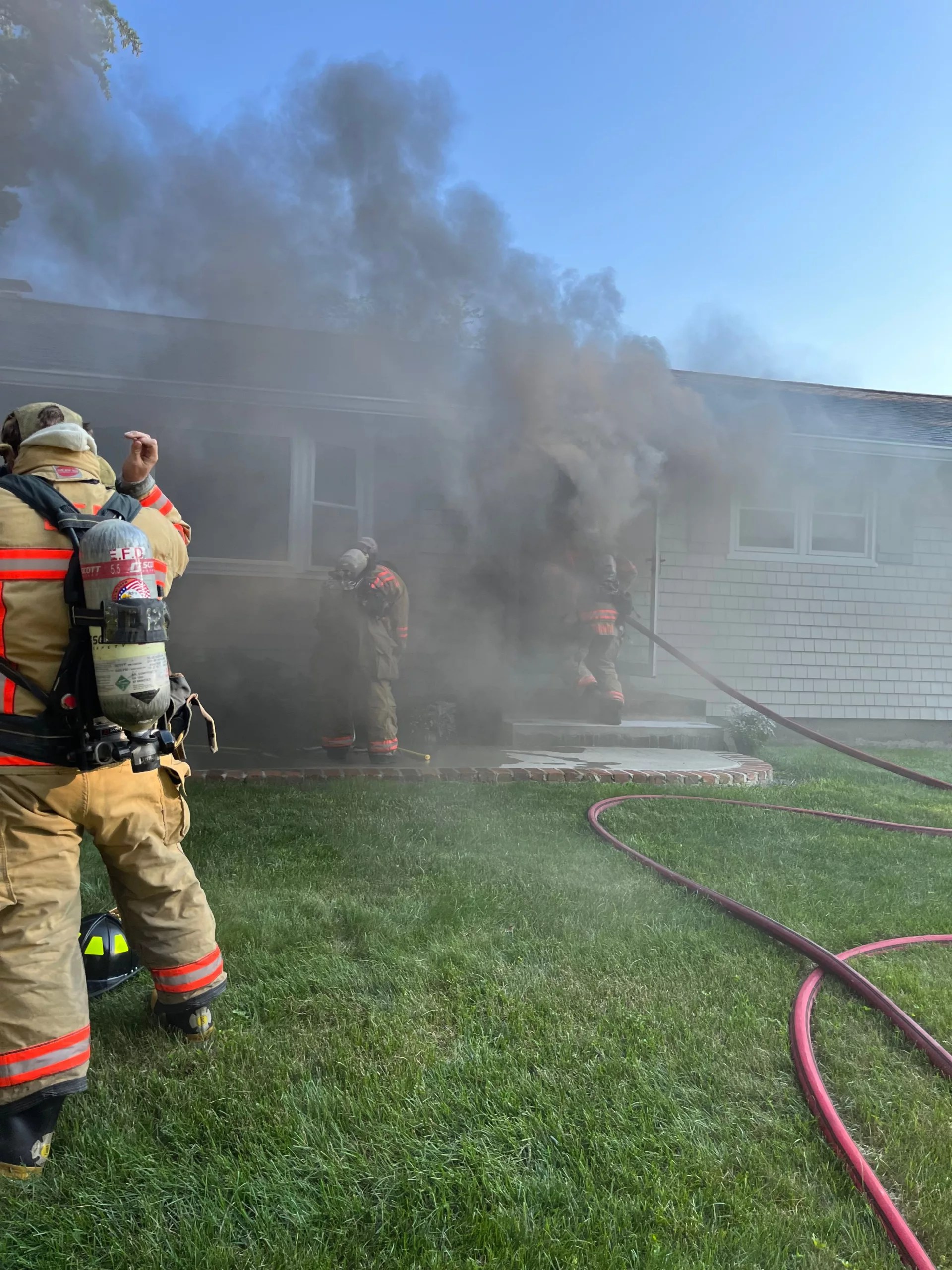 Enfield Fire District No. 1 Extinguishes Residential Fire on Lovely Drive Enfield Fire District 1