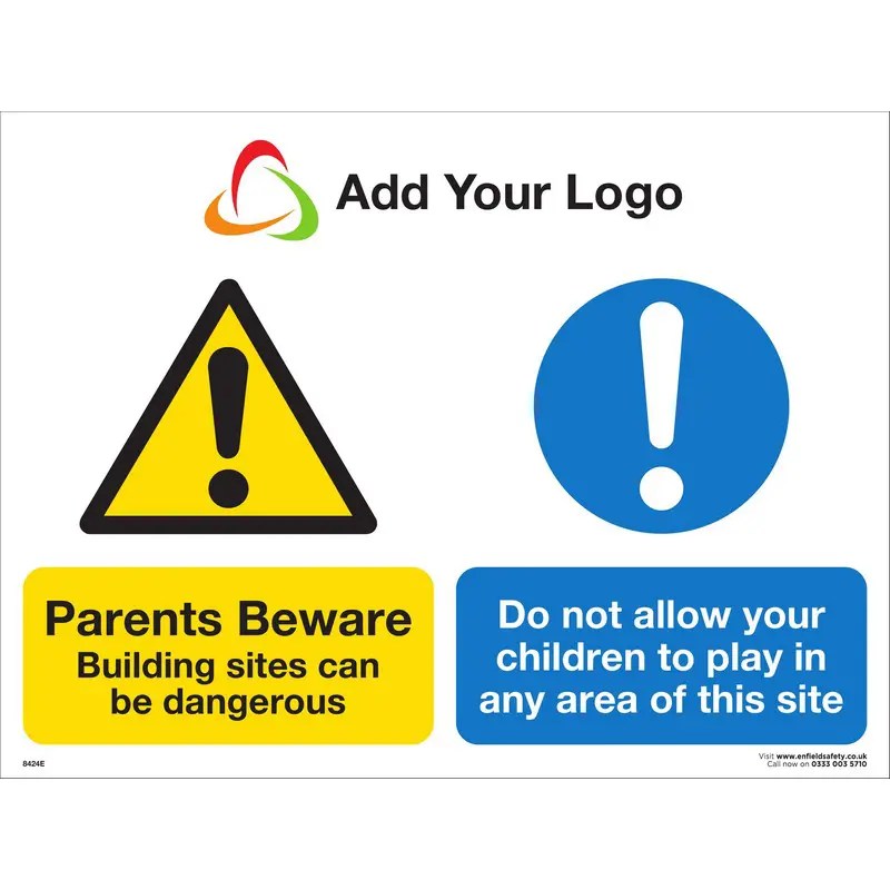 Parents Beware Do Not Allow Your Children Safety Signs Add Your