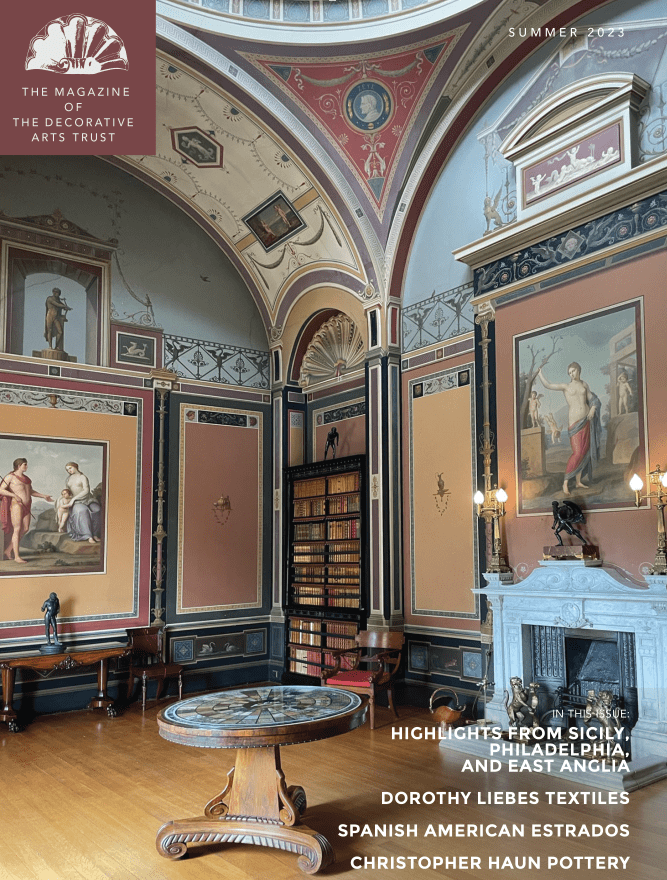 The Magazine of the Decorative Arts Trust, Summer 2023 Enfilade