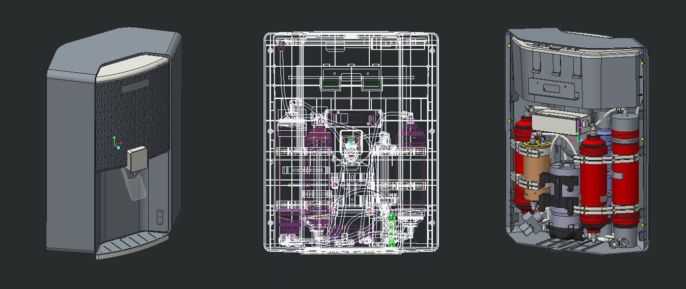 Pure & Refreshing Moonbow RO Water Purifier Enfost Design