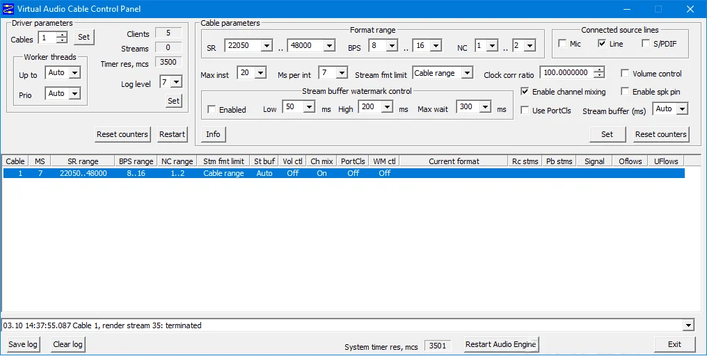 Скачать Virtual Audio Cable 4.67 бесплатно