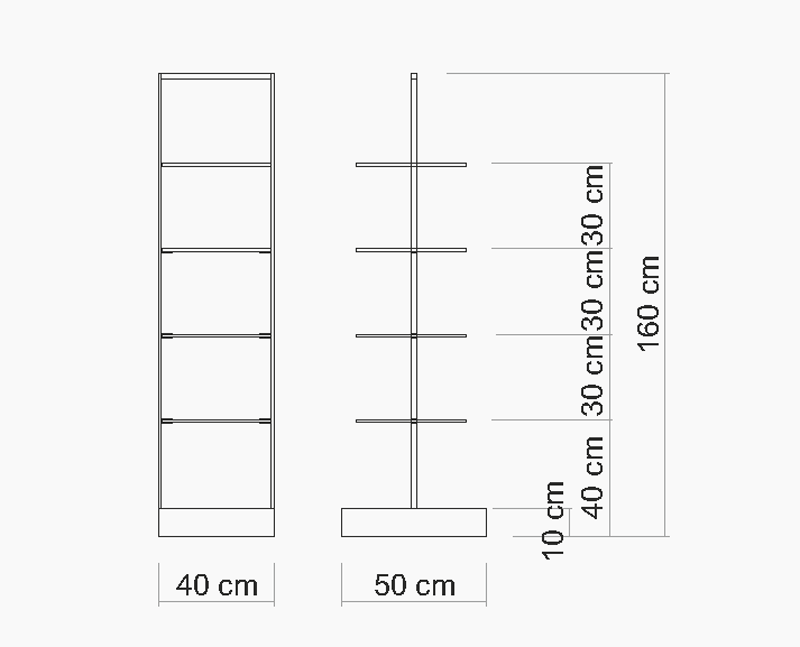 Glass Shelf Display Stand Retail Display Stands